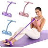 6 Tube Resistance Band Multi Function Tension Rope Fitness Bands 6 Tube Elastic Yoga Pedal Puller For Sports Exercises At Gym 2