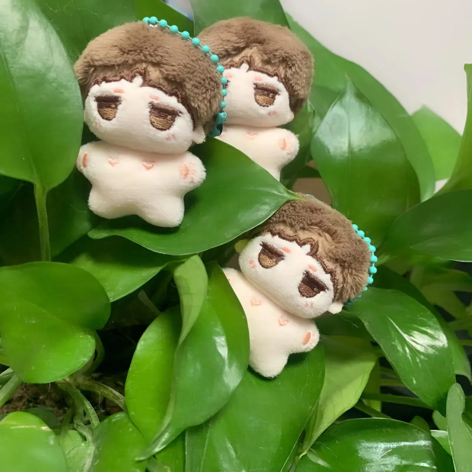 

5cm Kawaii Idol Plush Cotton Dolls BJYX Naked Stuffed Mini Doll Peripherals Soft Toys Schoolbag Decoration Key Chain Fans Gifts