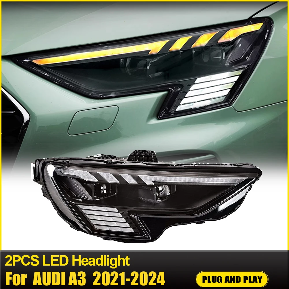 アウディ　A3 8Y　 右　ヘッドライト　LED S2b4cb7b28c1642ab8a0f26da13542