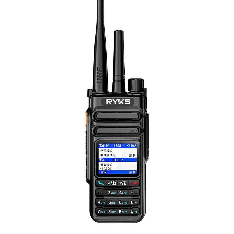 Global-Intercom 4G PoC and UHF Internet Two-Way Radio Sim Card walkie talkie long range 5000km pair (no fee) Intercom platform