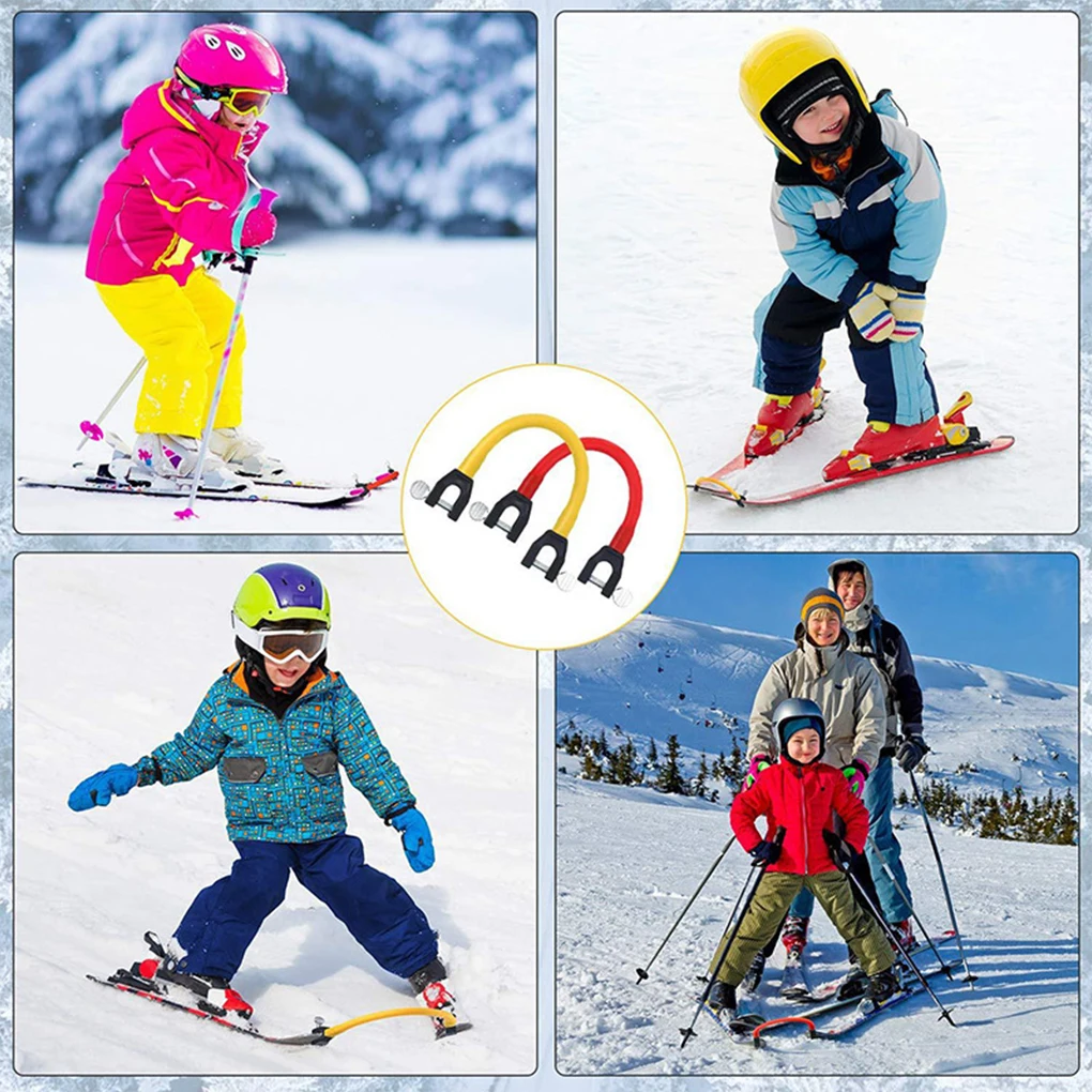 Ski Bindings Ski Connectors Universal Ski Accessories Kids Equipment Tip Connector Beginners Training Speed Control Tool 3