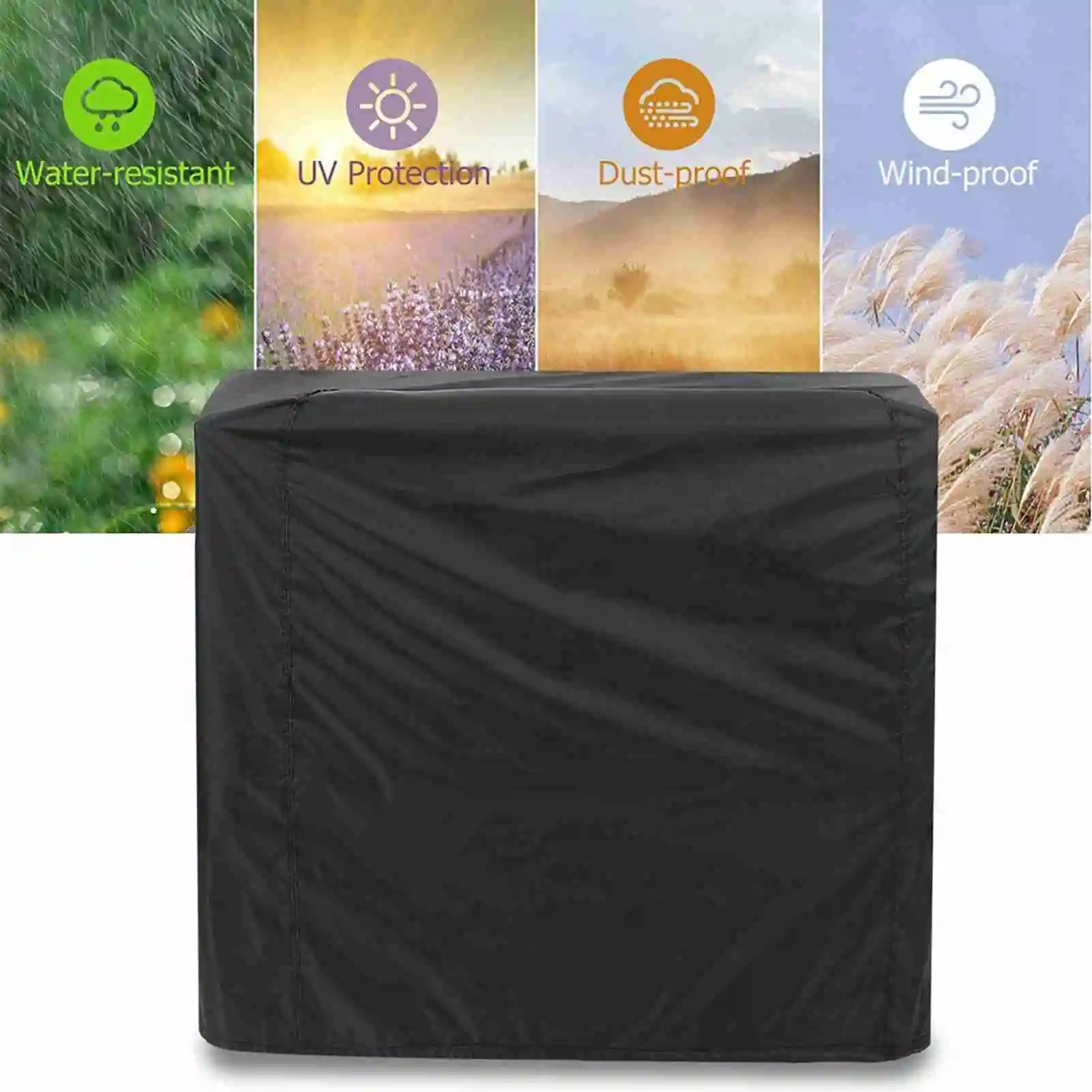 BBQ Cover 80 x 66 x 100cm Outdoor Barbecue Grill Protector