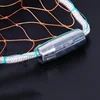 Lawaia Outdoor Cast Network with Steel Pendant Nylon Braided Line Hand Throw Fishing Net with Big Plastic Blue Ring Network 5