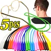 1/5pcs Silicone Anti-slip Glasses Rope Sports Eyeglasses Strap Lanyard Glasses Neck Cord Accessories Sunglasses Holder Accessory 1