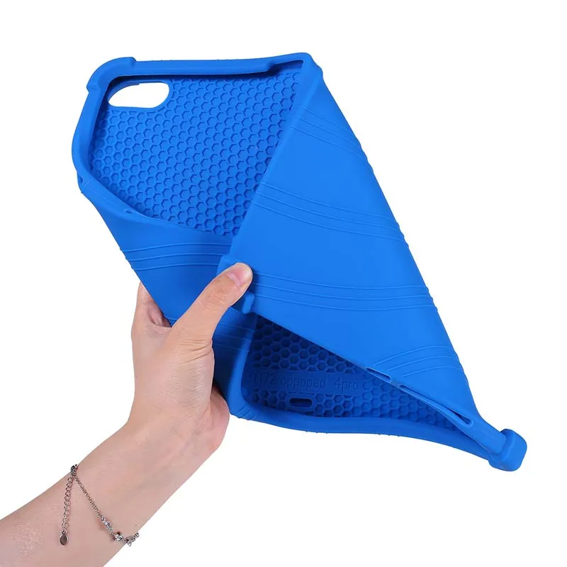 Enhanced Soft Silicone Shockproof Case with Stand Holder - Anti-Crack Protective Cover