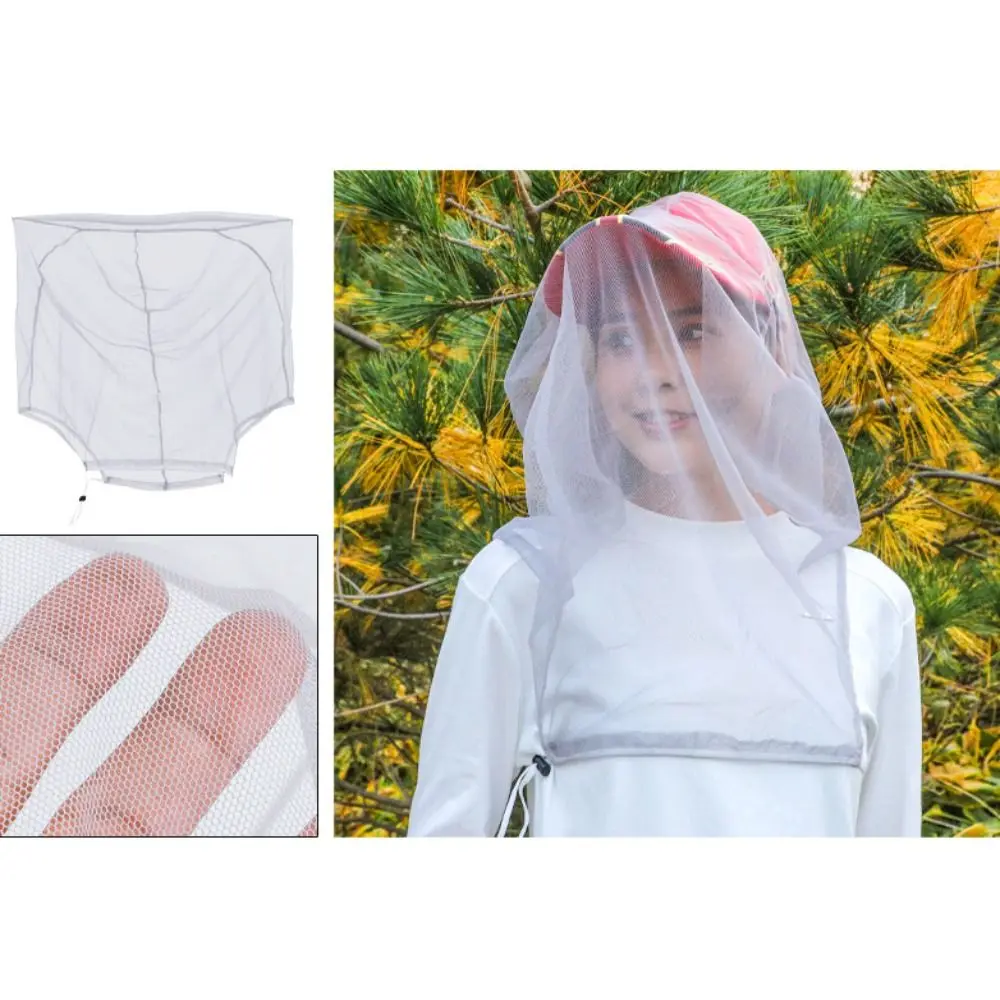 Description Picture 6 of itemAnti Mosquito Fishing Cap Outdoor Fishing Sun Cap Head Face Mask Hat Mosquito Net Hat Insect Mesh Anti Bee Hat Insect Bee Net