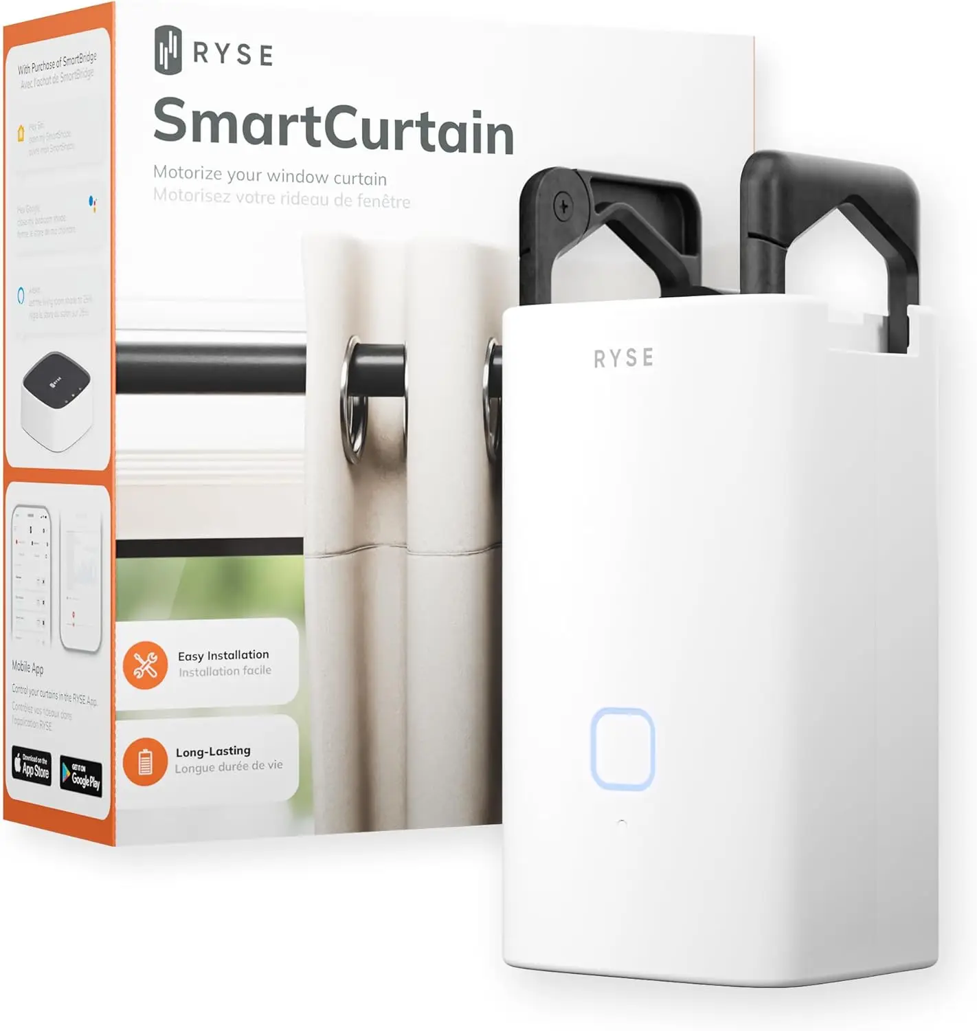 SmartCurtain | Motorized Curtain | Turn Your Current Curtains into Electric, Automated Drapes | Smart Home Smart Curtains 1