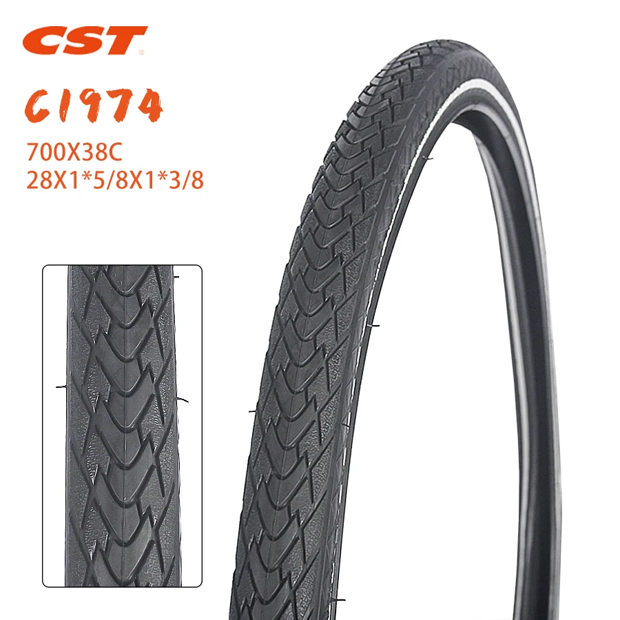 CST 700C Road Bike 700*38C C1974 700X35C 28inches  622 Ultralight Stab-resistant 60TPI Bicycle Tyre