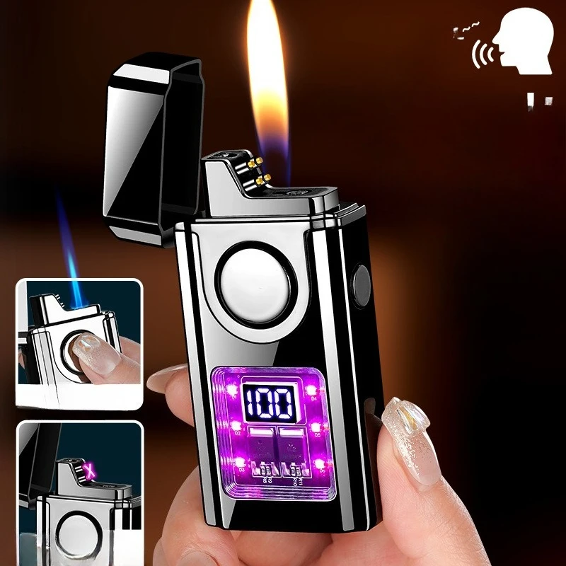 Smart Voice-Controlled Dual-Function Butane and Electric Arc Lighter