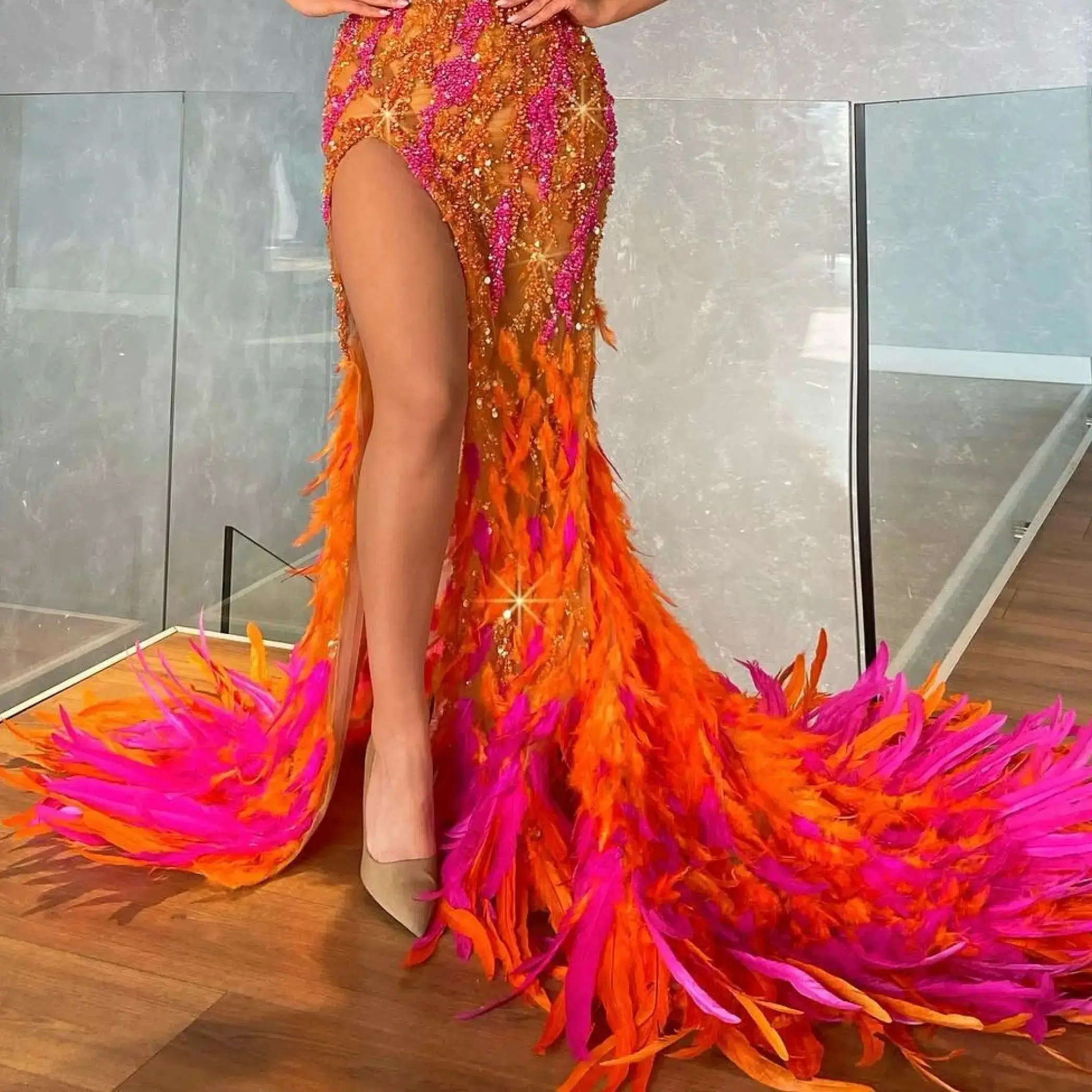 Plumes de queue de coq pour l'artisanat, ruban de robe, plumes de