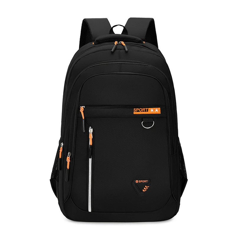 Men's backpack - large capacity, adjustable shoulder straps, multiple compartments, suitable for school, travel, and work, casua
