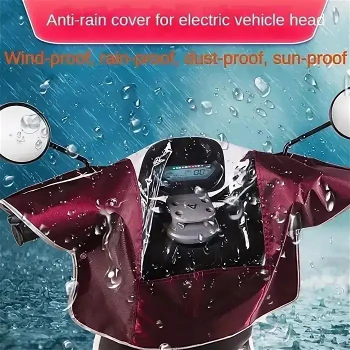 Waterproof Oxford Cloth Motorcycle and Electric Bike Protective Cover