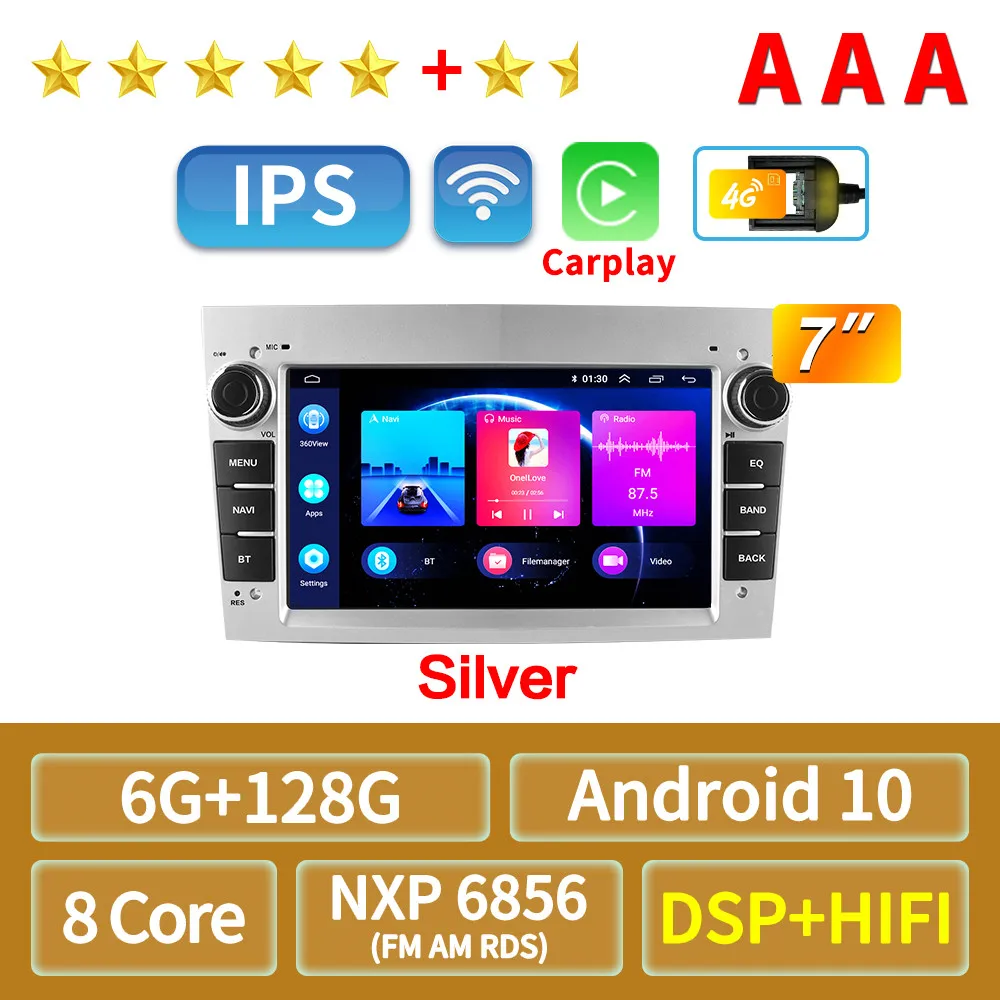 4G Android Car Radio Multimedia Video Player For Opel Astra Antara Vectra Corsa Zafira Meriva vivara Vivaro Navigation GPS 2din car movie player