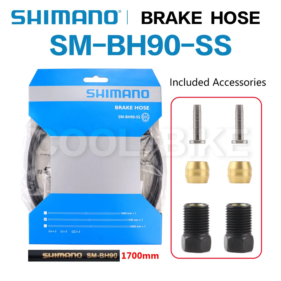 Mangueira De Freio à Disco Hidraulico Shimano XT XTR SN-BH90-SB 1700mm Preta - XCO Bikes - Foto 7