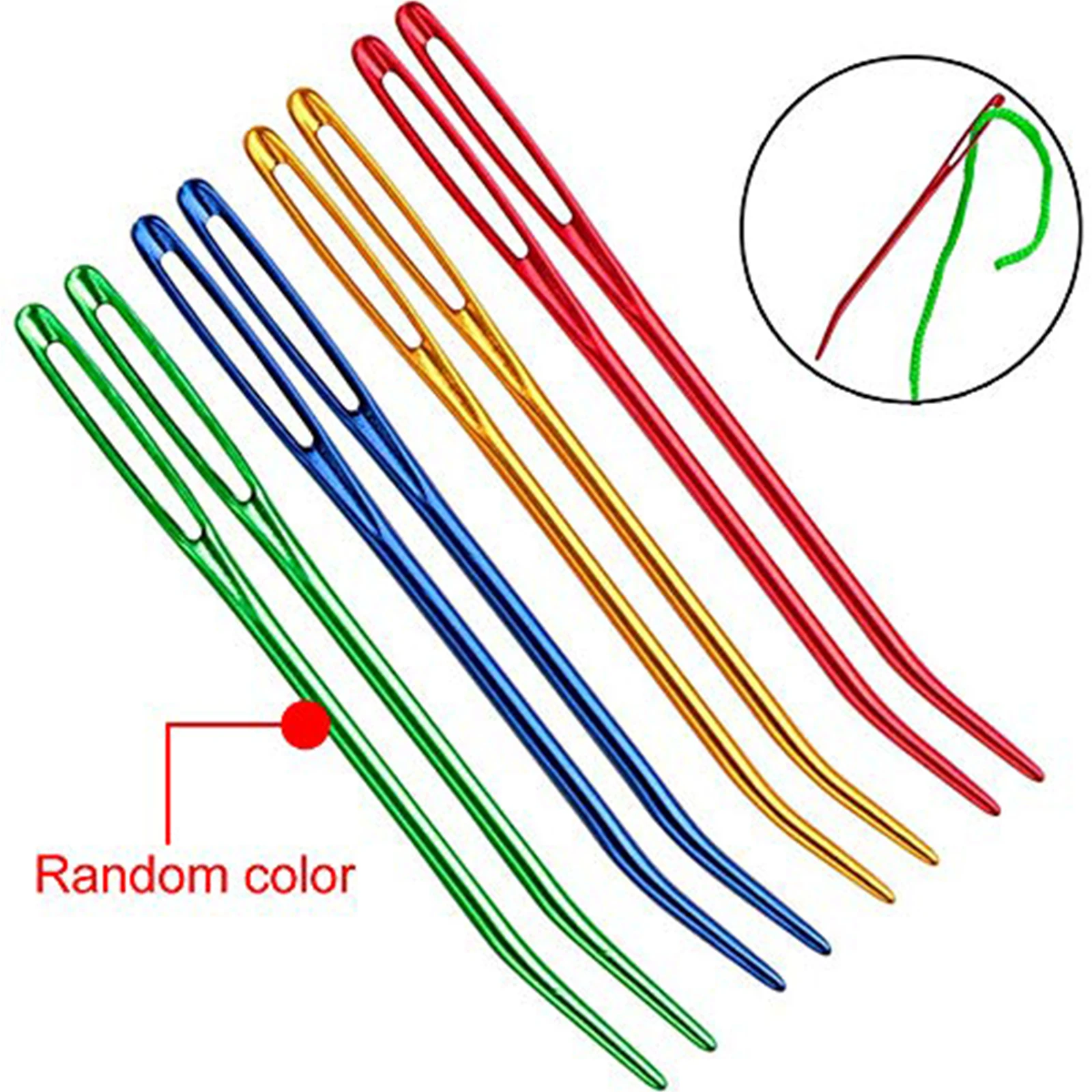 Knitting Crochet Set with Yarn Needles Weaving Needles Tapestry Bent for Crochet Large Eye Darning crochet kit,knitting supplies,weaving tools