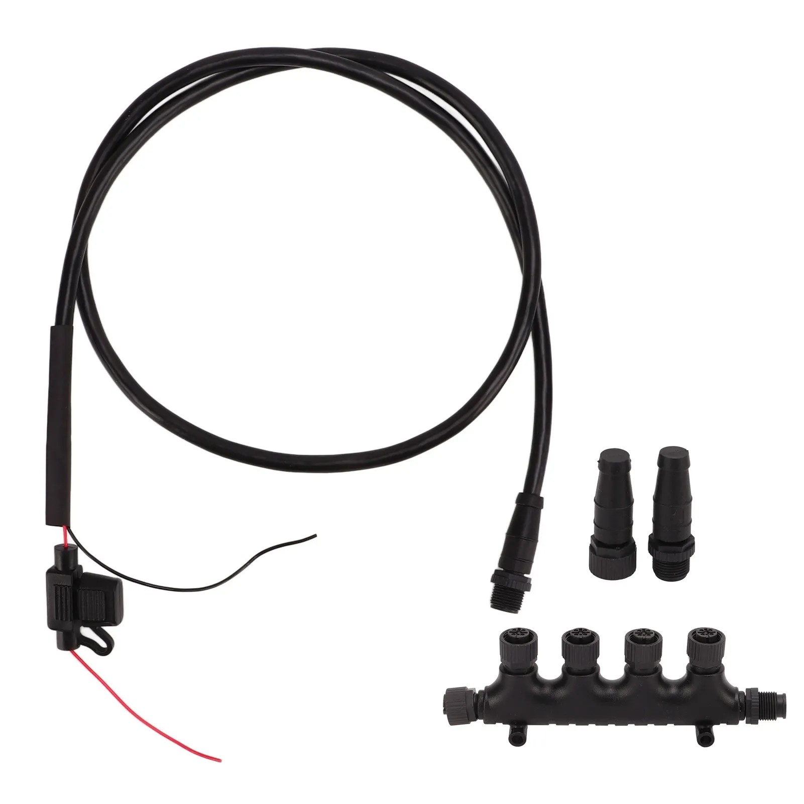 Backbone Cable Marine Drop Cable for NMEA 2000 Male Backbone IP67 Waterproof 5 Pin Marine Drop for Lowrance Networks