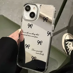 Elegant Mirror Bowknot Phone Case Cover - Galaxy S23 Ultra (Mirror Bowknot case)