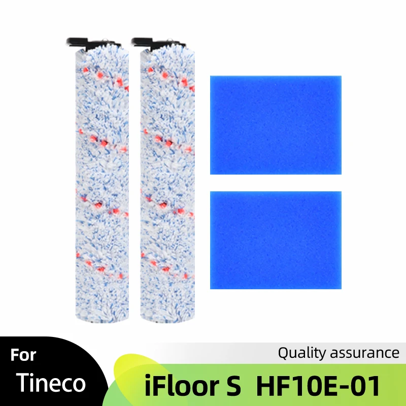 

Replacement Roller Brush and Filter for Tineco iFloor S / iFloor / HF10E-01 Wet Dry Cordless Vacuum Cleaner Spare Accessories