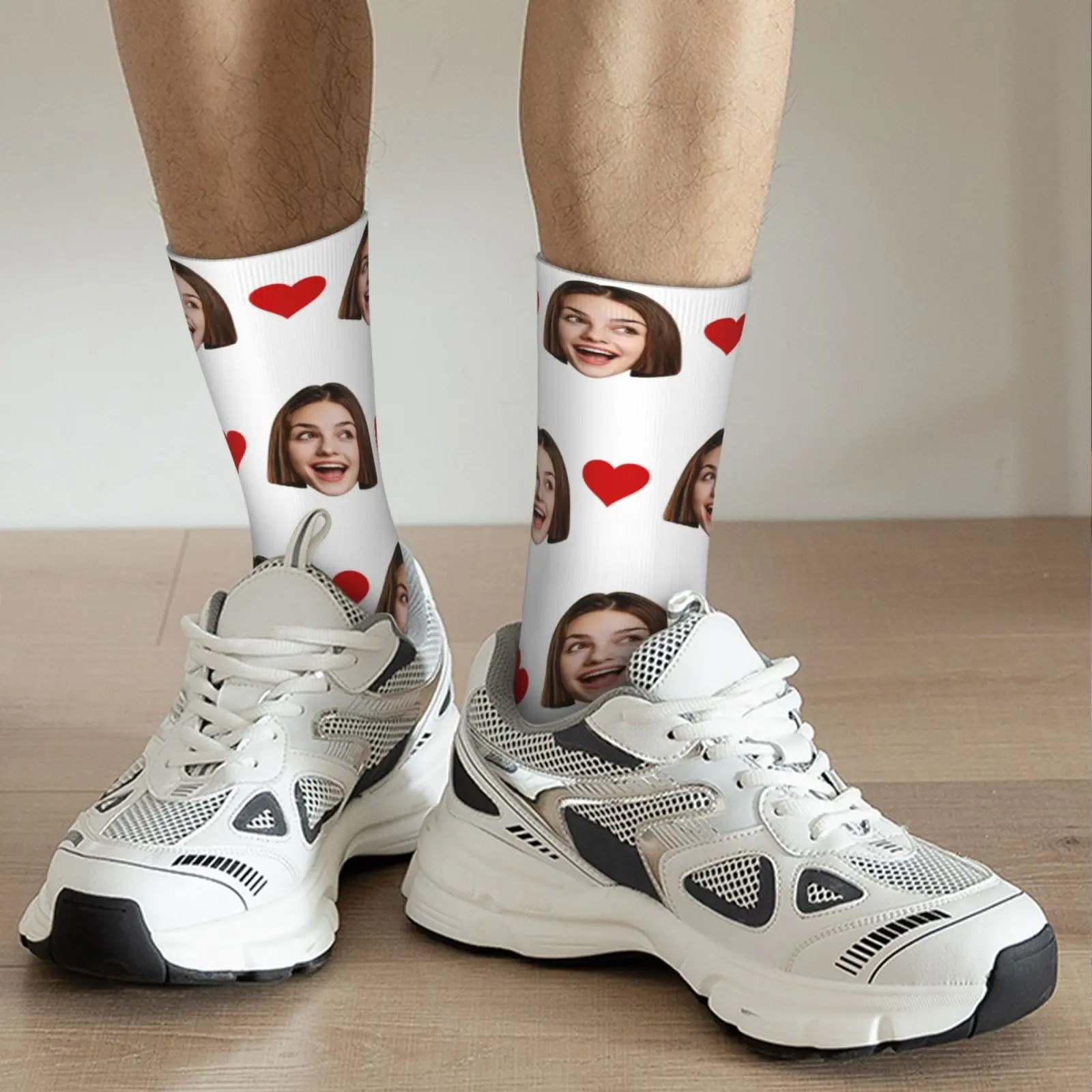 Personalized Photo Face Socks – Unique and Fun Gift