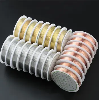 silver/gold/rose gold copper wire 6