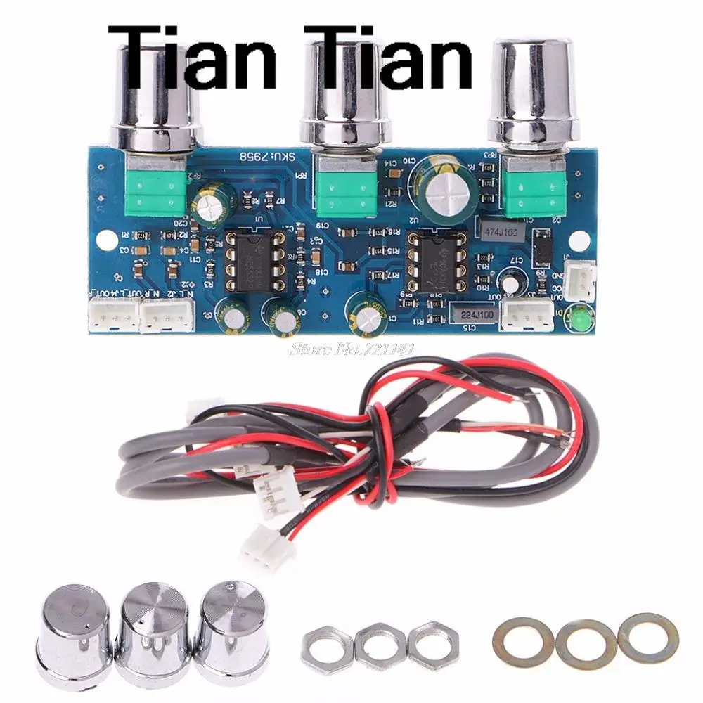Toranysadecegumy Preamplificatore Del Filtro Passa-basso Del Pre-amplificatore Della Scheda Del - Foto 6