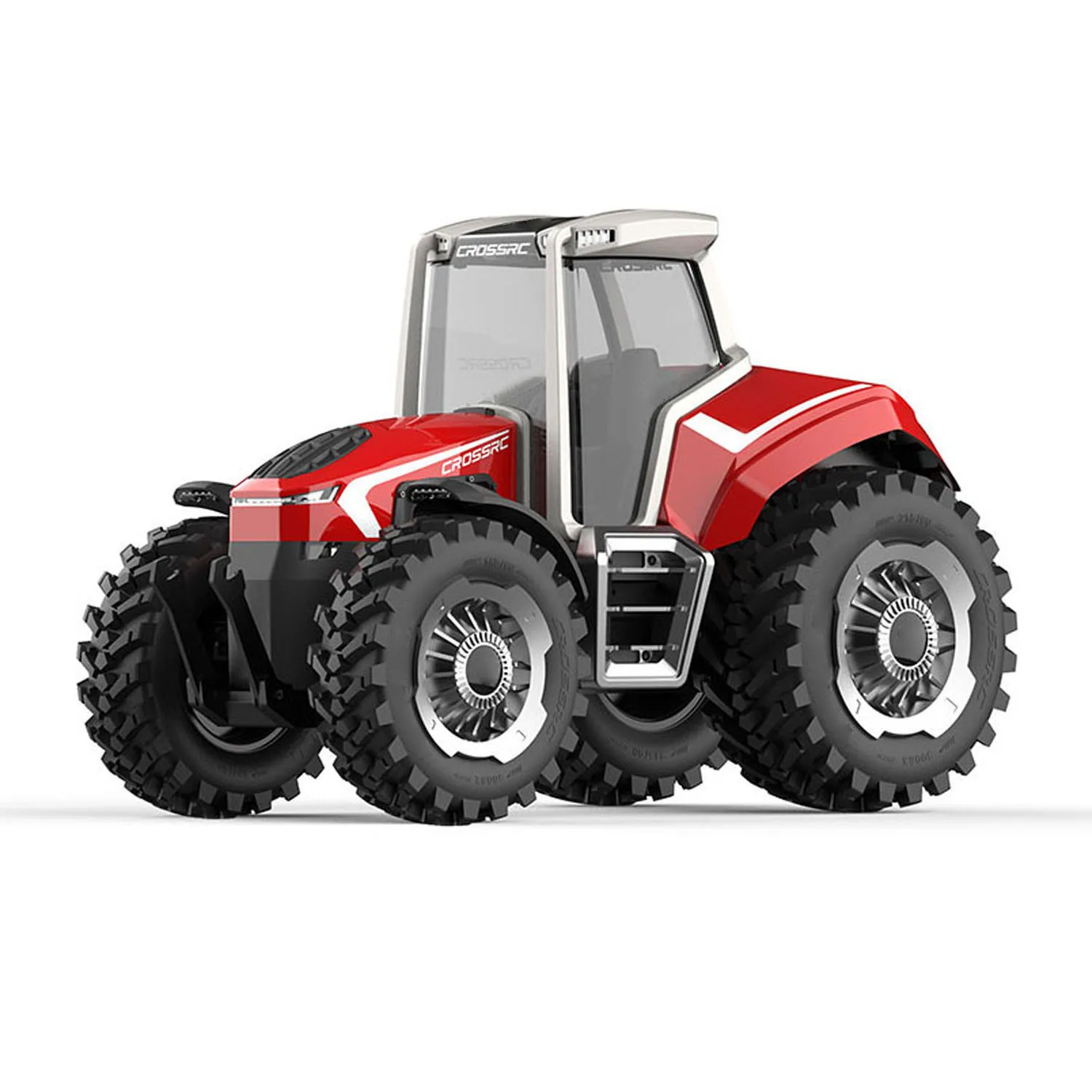 CROSSRC TL4 1/8 RC Tractor Iron Bull PNP Remote Control Car W/ Light Motor 2Speed Car Painted Assembled Toys Truck Model Gifts 5