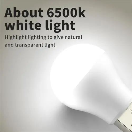 USB 플러그 램프 컴퓨터 모바일 전원 충전 소형 책 램프, LED 눈 보호 독서등, 원형 야간 조명, 8 개 3