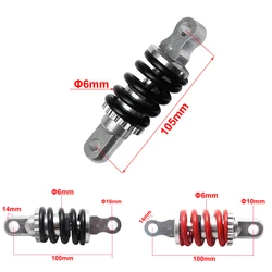100/105/110/125mm Front Rear Shock Absorbers Spring For Electric Bicycle Scooter,E Bike Spring Rear Shocks Universal