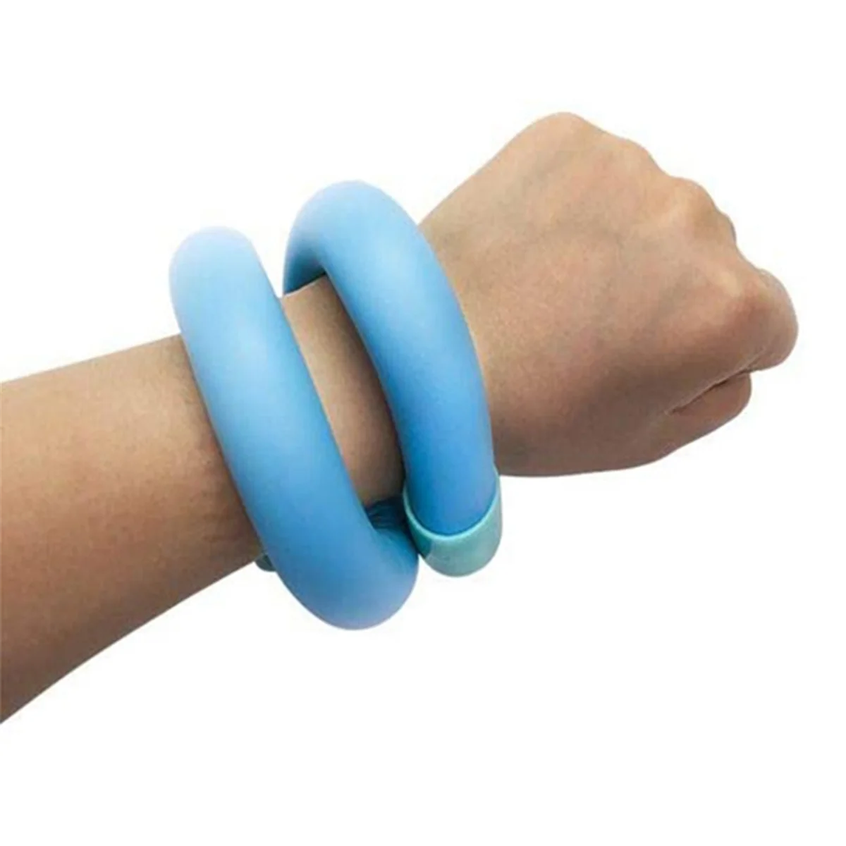 BAAU New Design Weight Bearing Wristband Can Be Bent At Foldable Exercise Assisted for Swimming Yoga Running Black