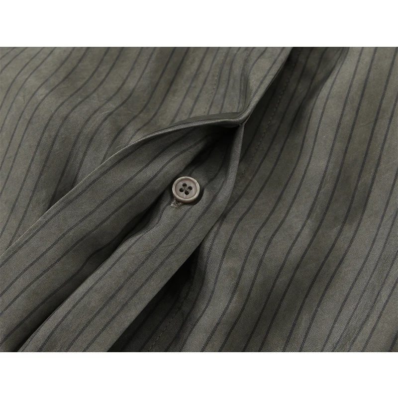 Chic Fashion Bow Tied Collar Shirts for Women 2025 New Long Sleeve Pocket Women's Streetwear Casual Shirt And Blouse Top ﻿