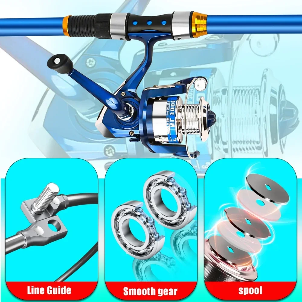 Telescopic Fishing Rod Set 3