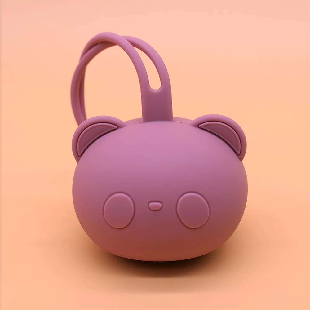 Free Name Printing Surprise Gift Baby Storage Box Pacifier Case Silicone Bag More Thoughtful and Unique