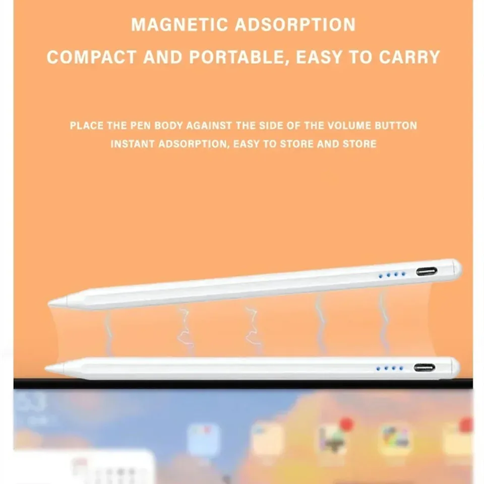 Rechargeable Active Stylus Pen with Bluetooth-Free Connection