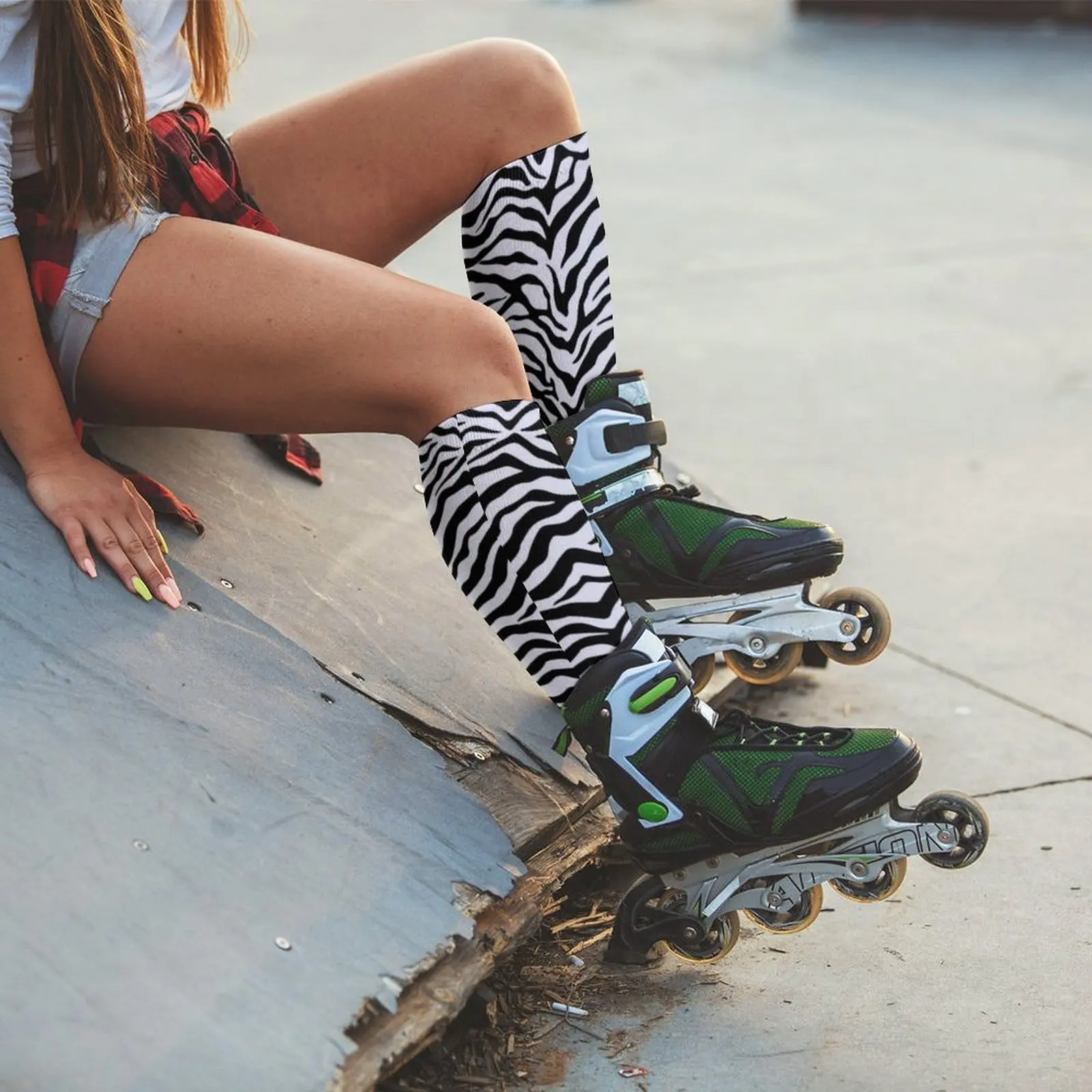 Рисунок 6 - Носки мужские/женские с принтом зебры