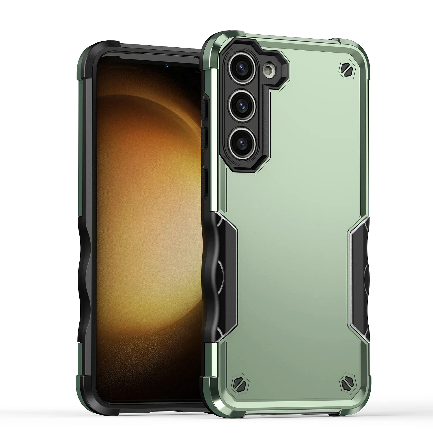 Anti-Sweat Phone Accessories Armor Case For Samsung Galaxy S23 Ultra S 23 Plus 5G Shockproof Bag Cover For Samsung S23 Ultra