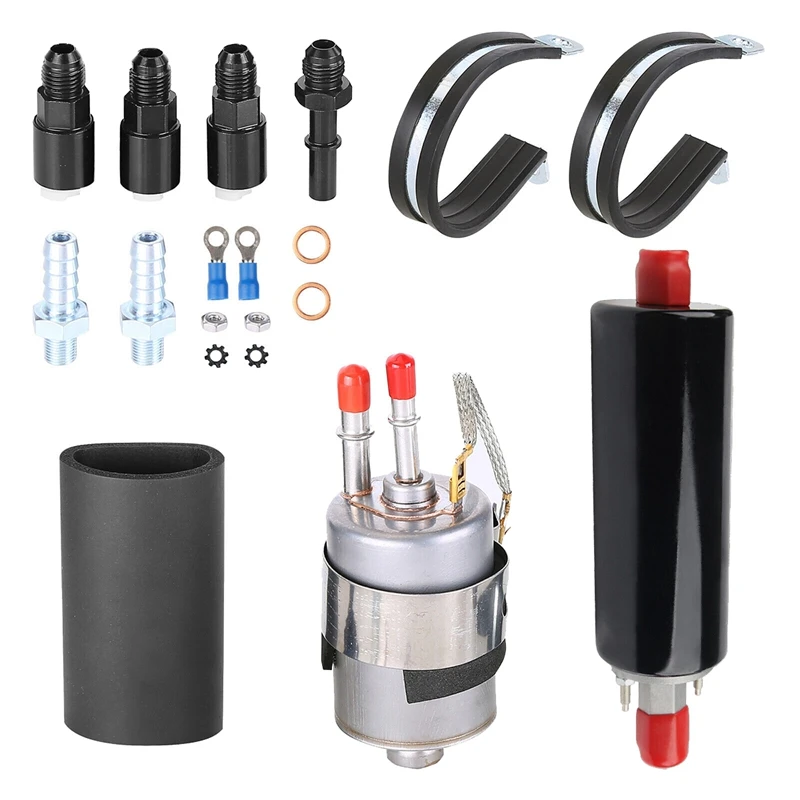 

Spare Parts LS Fuel Filter & Regulator EFI Fuel Pump Kit Walbro Returnless -6AN Engine Swap