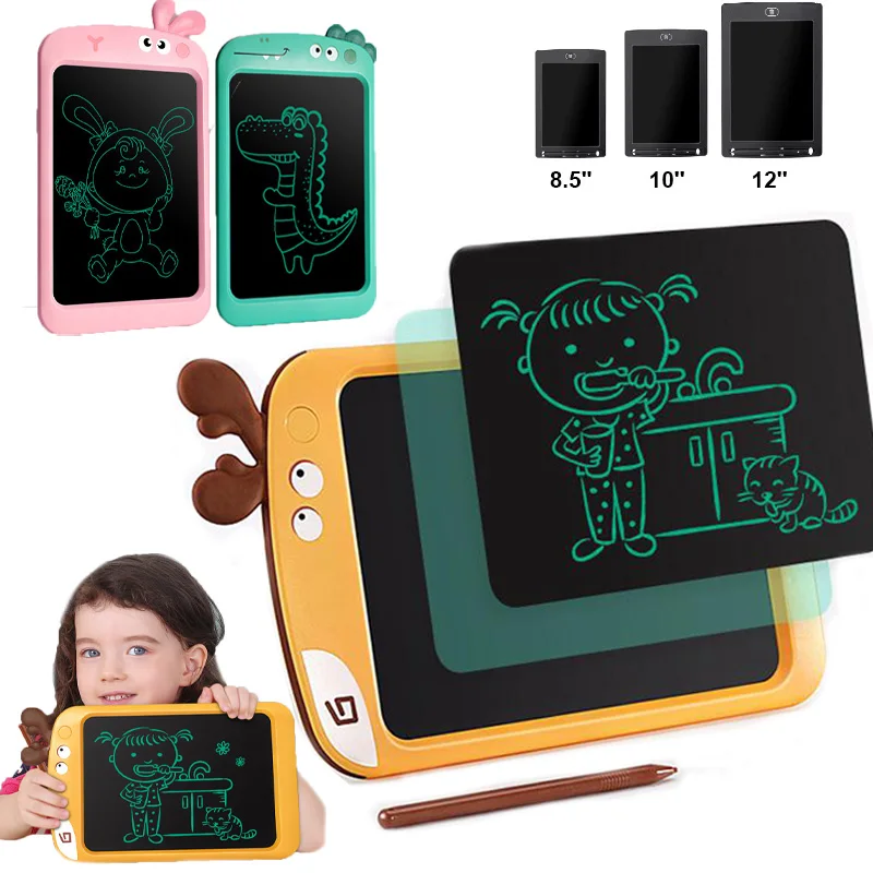 

10.5Inch Electronic Drawing Board LCD Screen Writing Tablet Digital Graphic Drawing Tablets Electronic Handwriting Pad Board+Pen