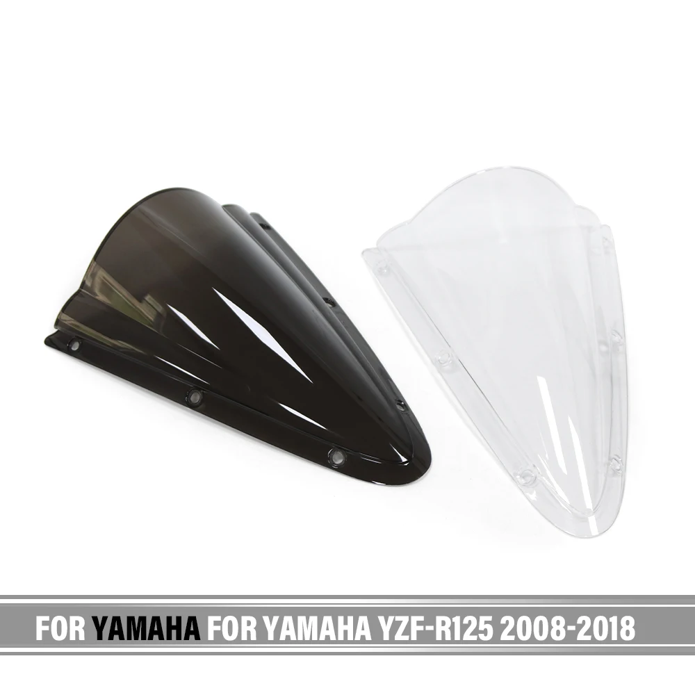 

YZF R125 Windscreen Windshield For Yamaha YZF-R125 2008 2009 2010 2011 2012 2012 2014 2013 2015 2016 2017 2018 Wind Deflector