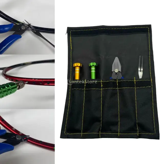 라켓 게임을 위한 포괄적이고 편리한 스트링 클램프 도구 키트