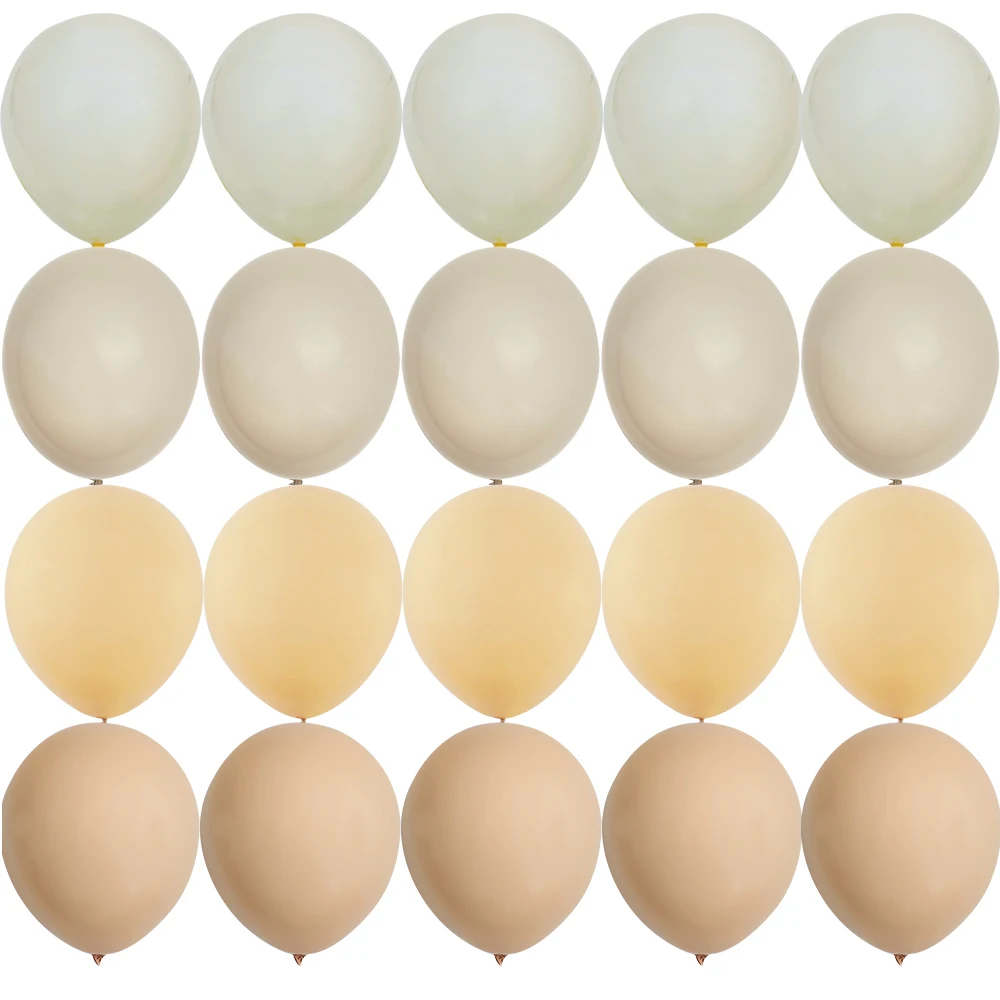 15/20PCS 10 Zoll Luftballons Vintage Blau Grau Ballon Set für Hochzeitstag Geburtstag Baby Shower Party Dekoration Lieferungen – Detail 2