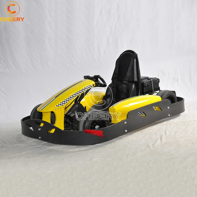 Newest Design Kiddie Amusement Ride 350w Electric Mini Go Karting Car Lead Acid Battery Powered Go Kart