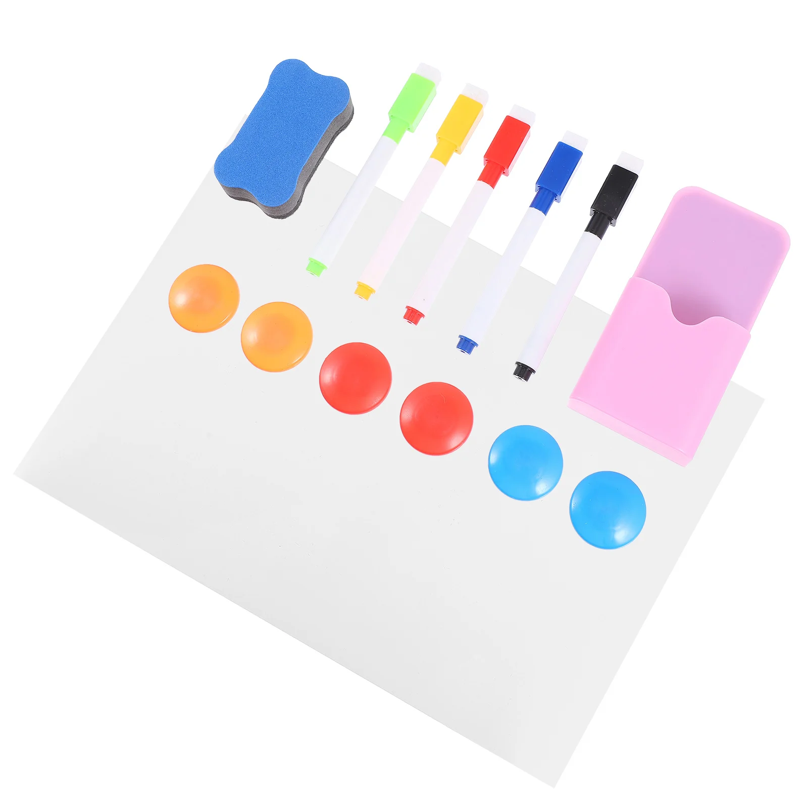 

1 Set Dry Erase Magnetic Whiteboard Sheet Small Magnetic Dry Erase Board for Students Kids