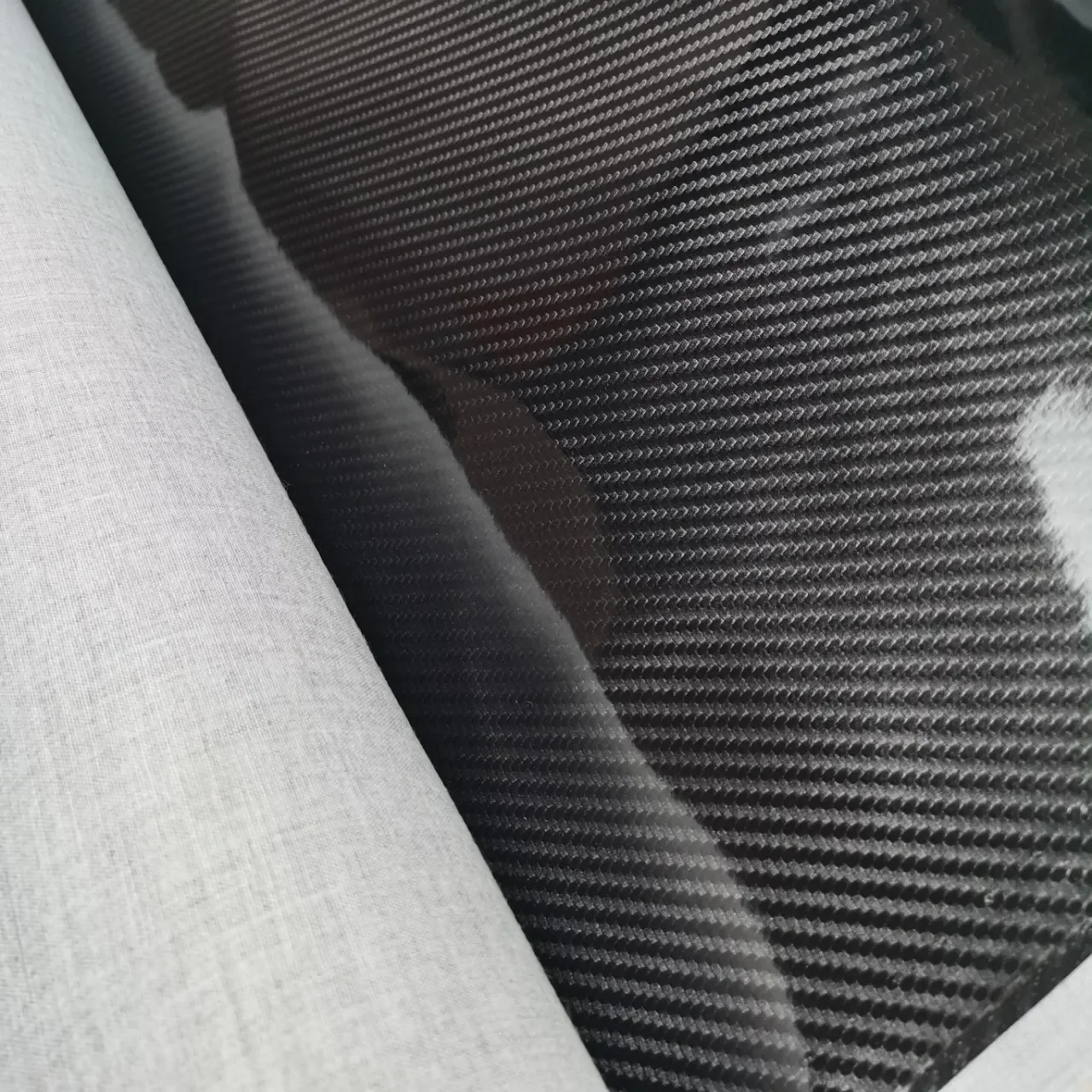 Mirror Highlight Carbon Fiber Car Leather PU Leather Interior Sports Steering Wheel Box Artificial For Clothing