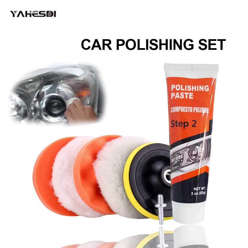 Pasta Lucidante Per Fari Per Auto Sbiancante Antigraffio Per Fari Rimuovi Strumenti Di Ricondizionamento Pasta Lucidante Per Lampade Per Auto Lucidant