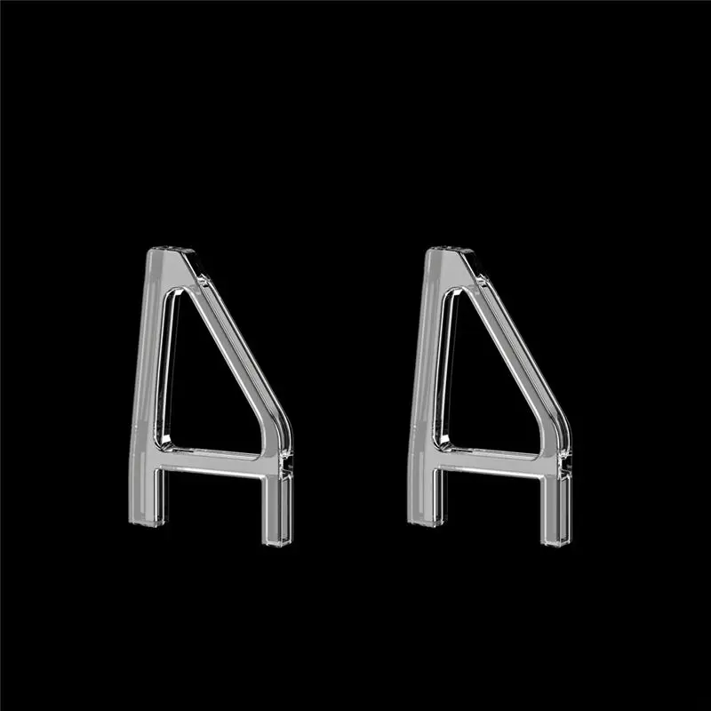 A46M-콘솔용 3D 프린팅 미니 스탠드 2쌍 수평 홀더 브래킷 PS5 슬림 디스크 호스트 피트 배치 브래킷 디스크 버전용