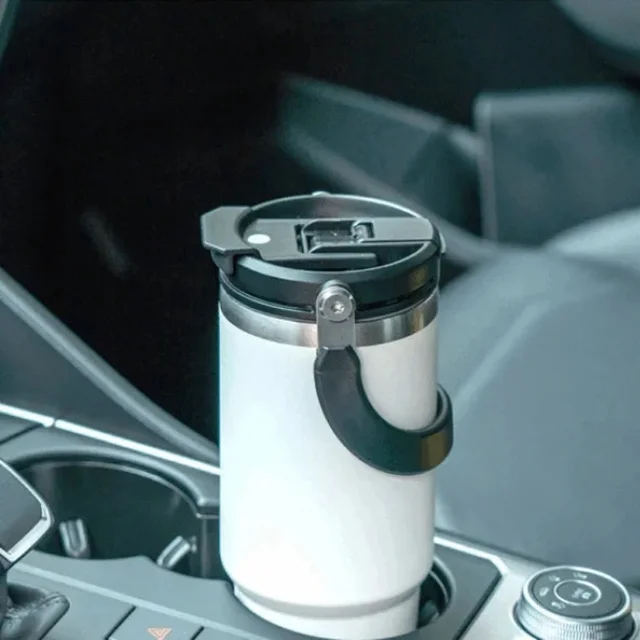 Tasse thermique de voiture Extra grande capacité 900/1200ml tasse thermique sous vide en acier inoxydable tasse d'eau Portable en plein air et de Sport 4
