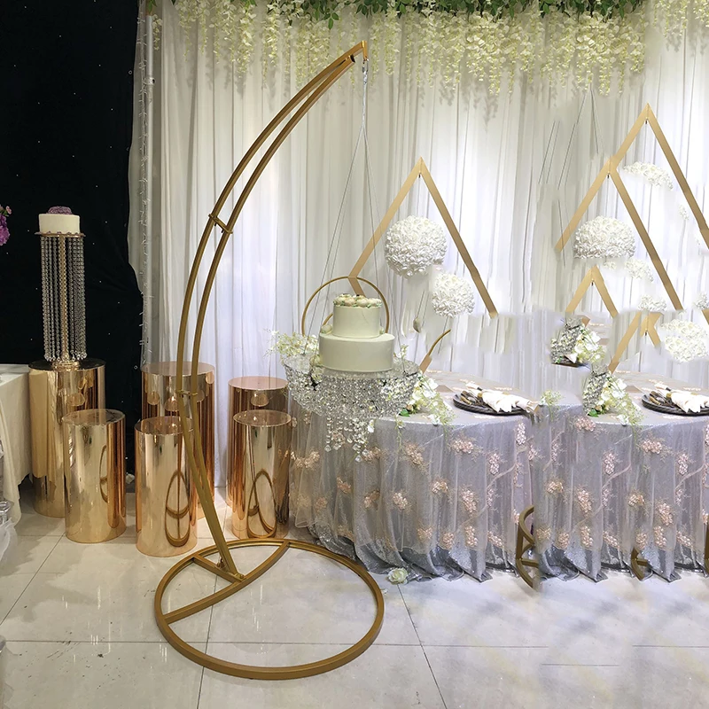 

Hanging flower stand crystal chandelier Christmas decoration birthday party cake dessert decoration