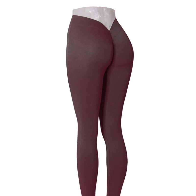 2023 Women Nylon V Butt Yoga Pants High Waist Fitness Workout Gym Running  Scrunch Leggings Active Wear Size XS-XL - AliExpress
