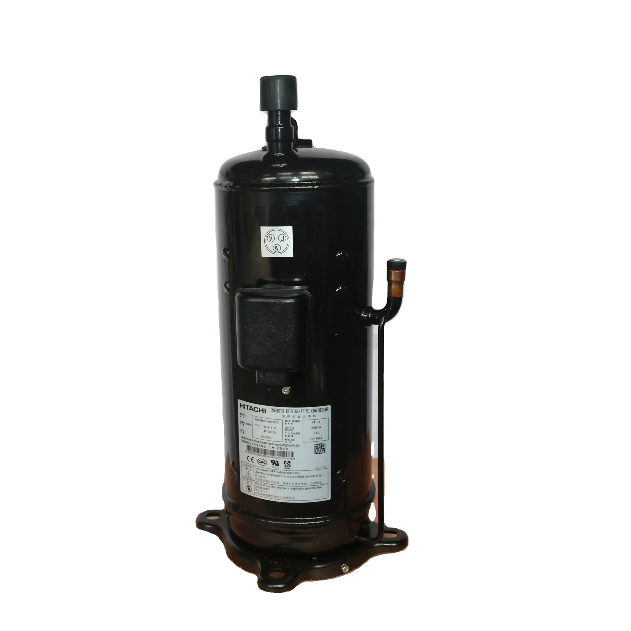 Original New Inverter Scroll Compressor E655DHD-65D2YG 3 7kw 8bar 410l min medical air compressor airend scroll type oil free airend for compressor repair