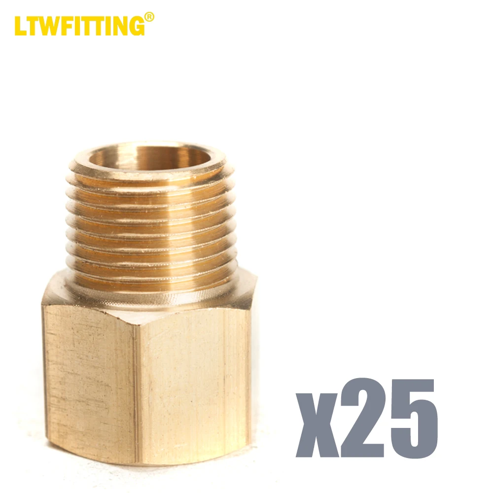 

Латунная Труба LTWFITTING LF, 3/8 дюйма, гнездо x 3/8 дюйма, Мужской адаптер NPT, Топливный Газ, воздух (комплект из 25)